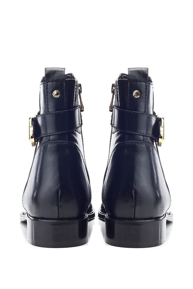 Moda In Pelle Moda In Pelle Women's 'Obernai' Leather Ankle Boots in Black - 3