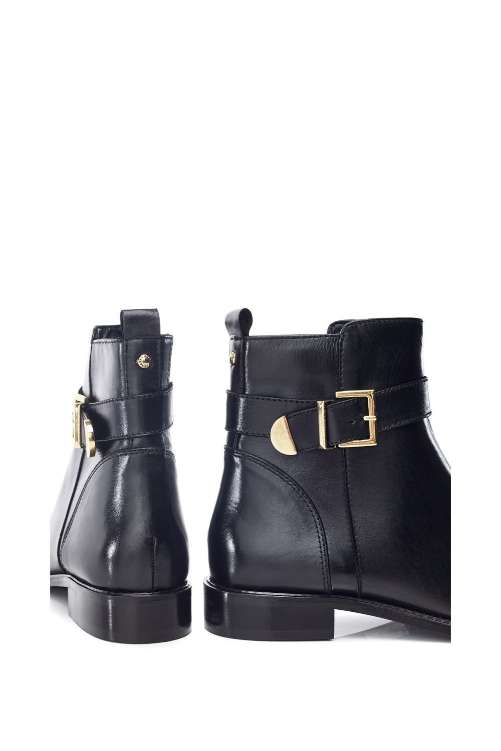 Moda In Pelle Moda In Pelle Women's 'Obernai' Leather Ankle Boots in Black - 4