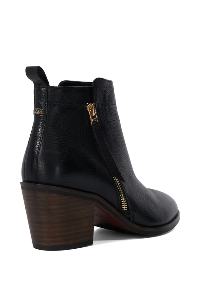Dune London Dune London Women's 'Paicing' Leather Ankle Boots in Black - 3