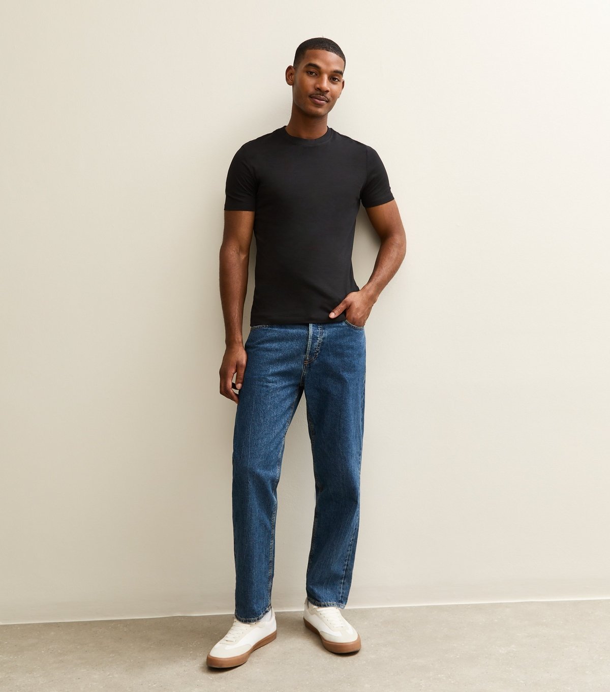 New Look Men's Black Muscle Fit T-Shirt New Look - 3