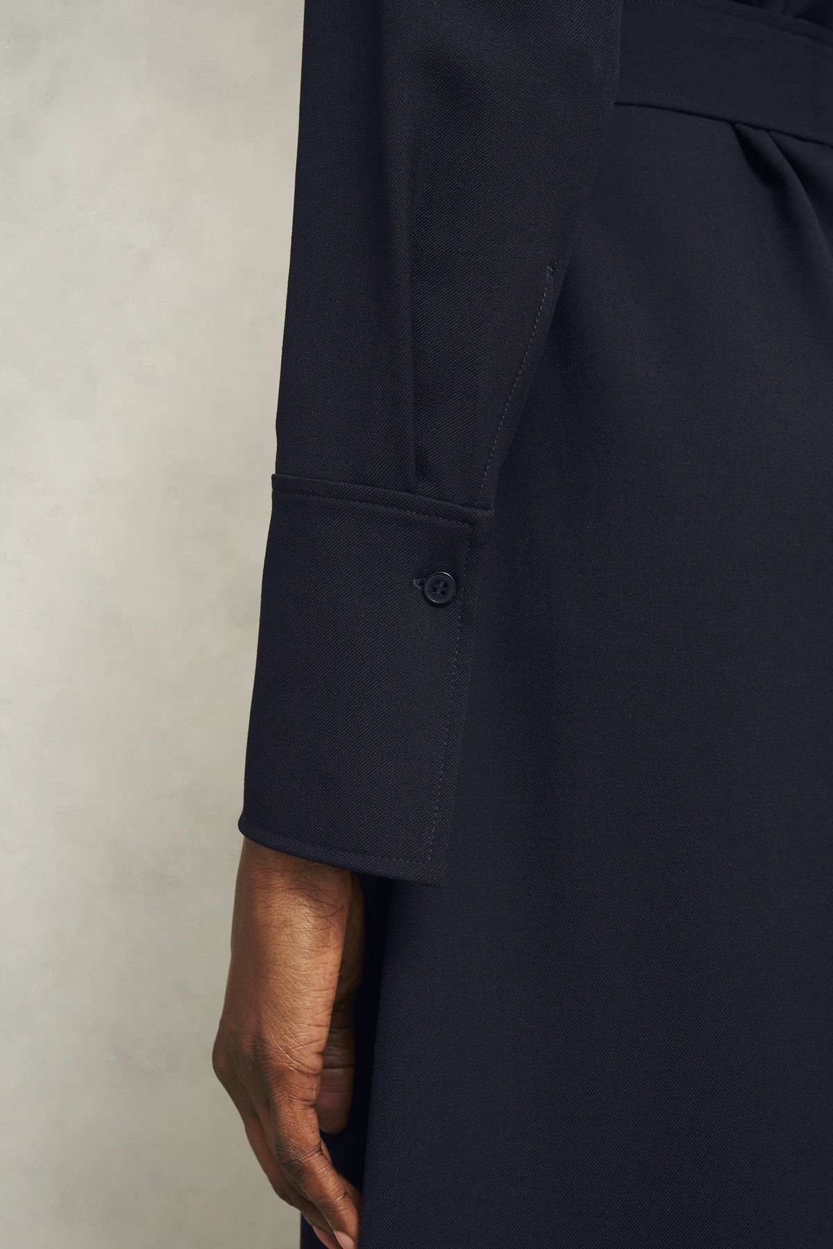 Hobbs London Hobbs London Women's Lyla Dress in Dark Navy - 3