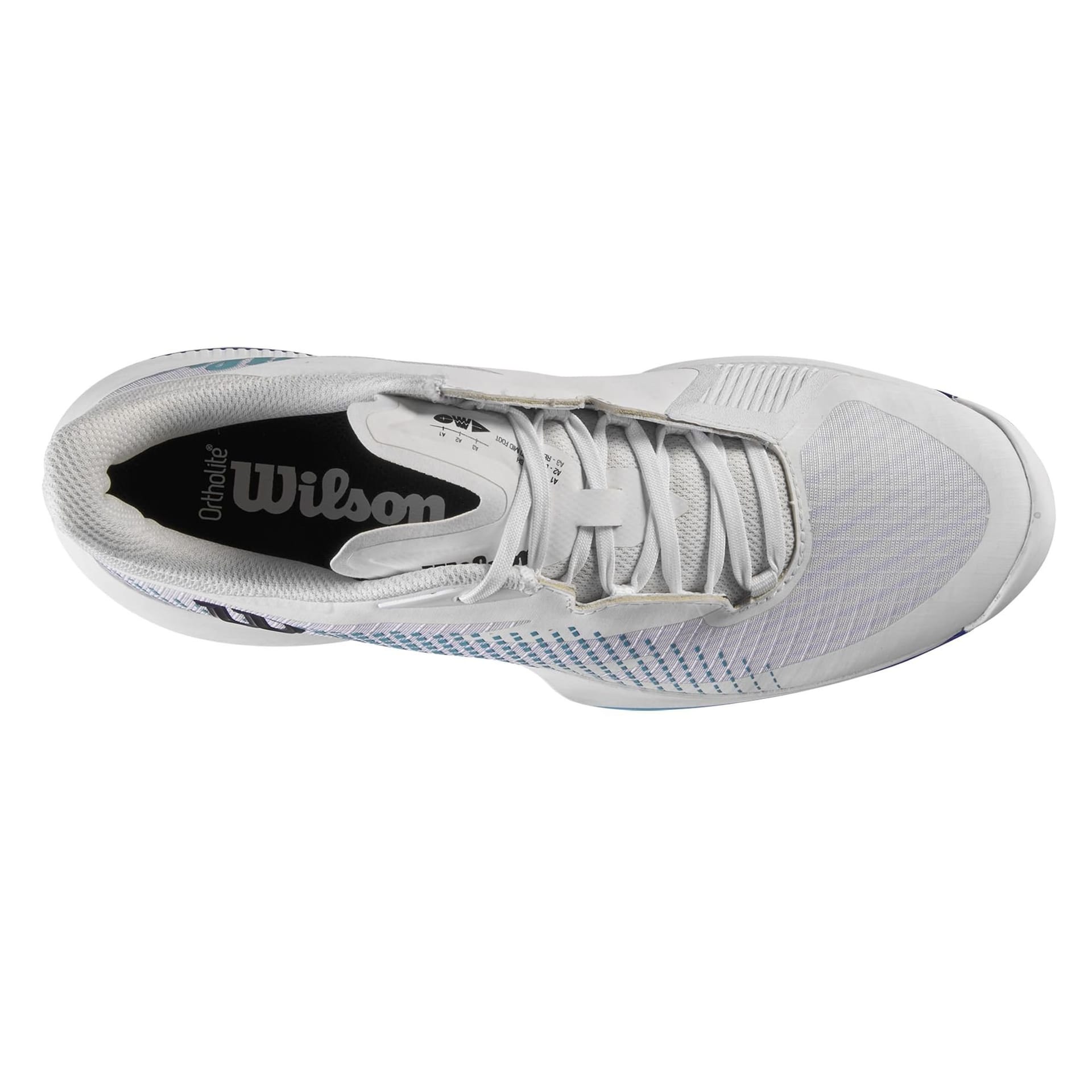 Wilson Wilson Men's Kaos Swift 1.5 Tennis Shoes in White - 4