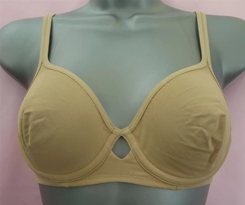 Unbranded Ladies Special Triumph 6971 Underwired Non Padded Full Cup T-Shirt Bra Beige 36A