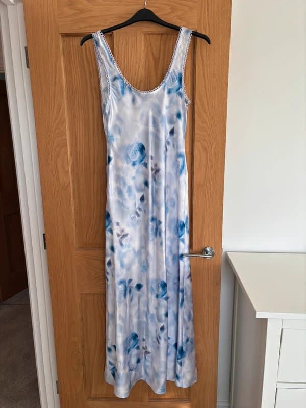 ASOS Blue silk ASOS dress