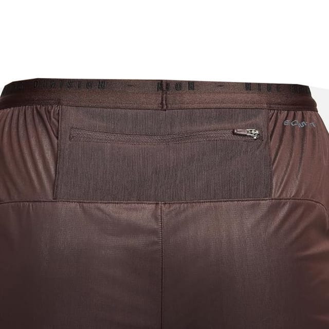 Nike Nike Men's Plain Dark Brown Running Trousers - 3