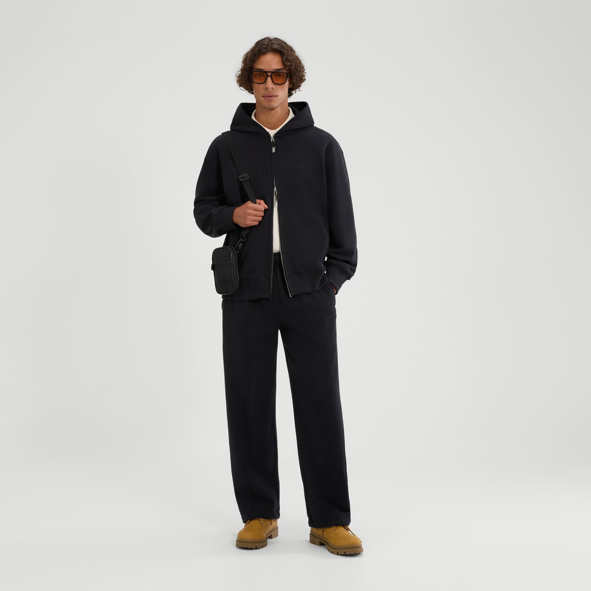 Ellesse Ellesse Men's Kalvini FZ Hoody in Black