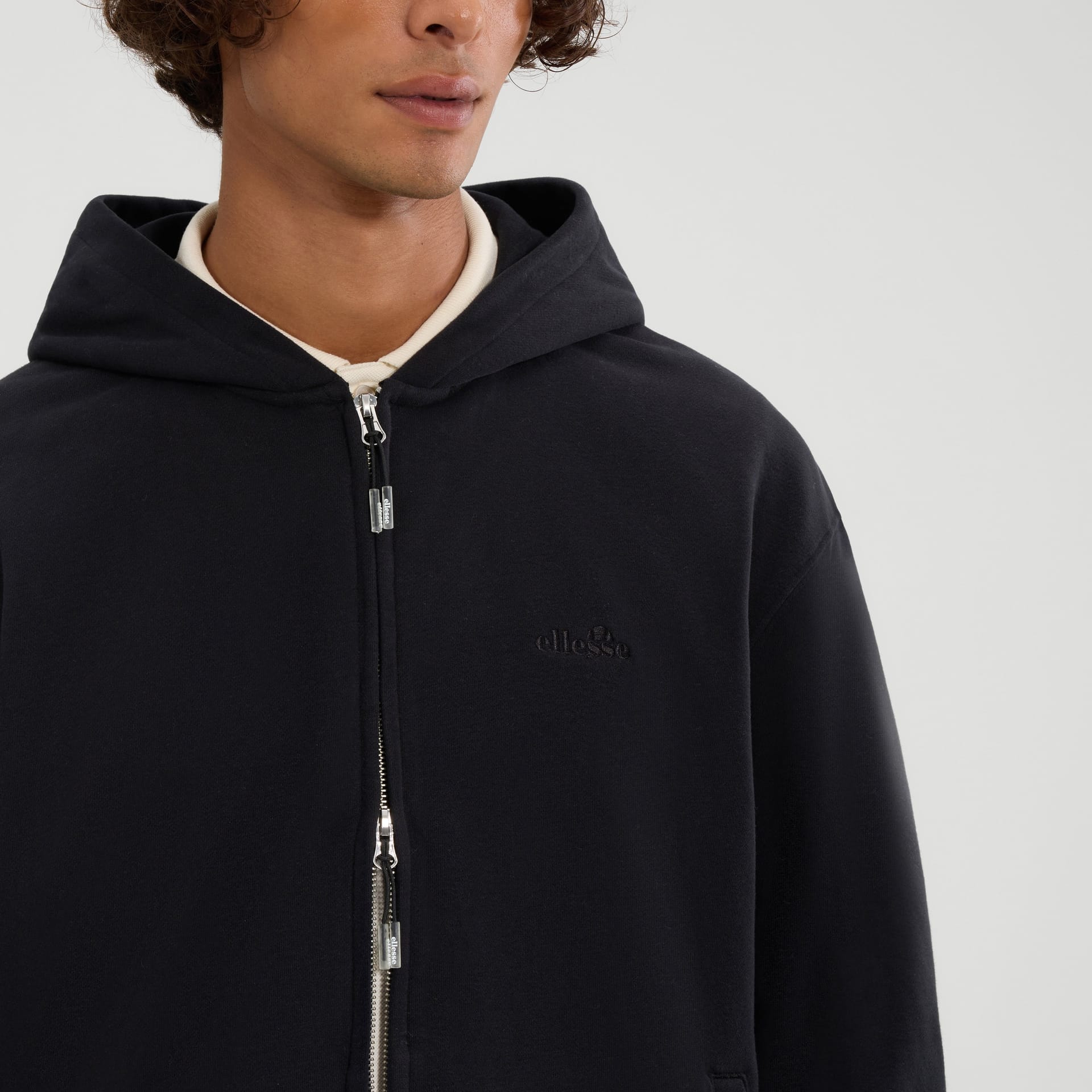 Ellesse Ellesse Men's Kalvini FZ Hoody in Black - 4