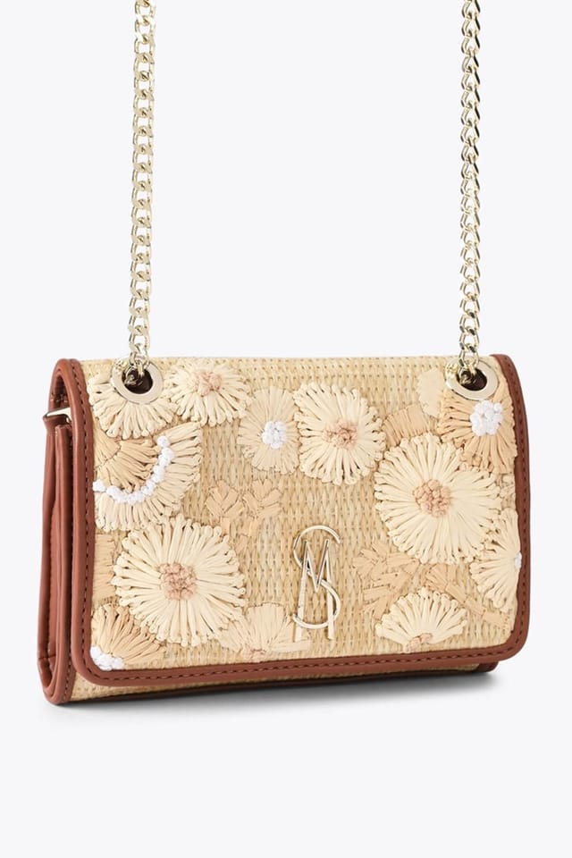 Steve Madden STEVE MADDEN Women's 'Ramon Bag Raffia' in Brown - 2