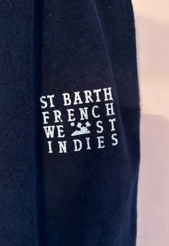 st. barths Rare St Barths navy blue towelling casual trousers - Size approx UK 14-16