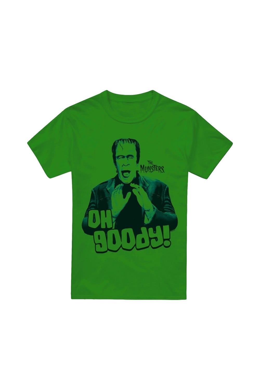 NBCU NBCU Men's The Munsters Oh Goody T-Shirt, Dark Green - 4
