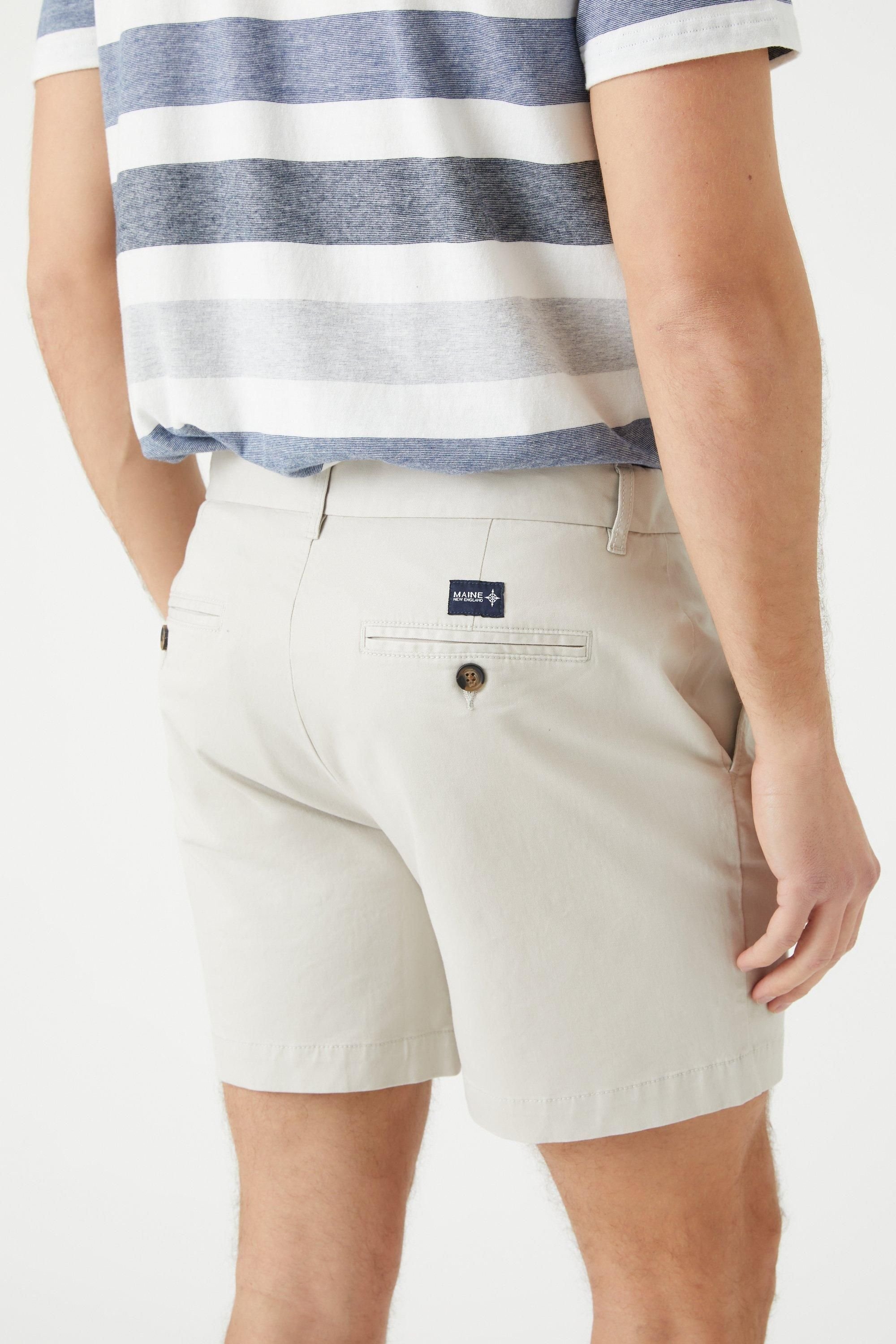 Maine Maine Men's Premium Skipper Shorts in Off-White - 3