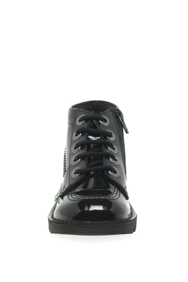 Kickers Kickers Women's 'Chi Zip' Junior Boots in Black - 3