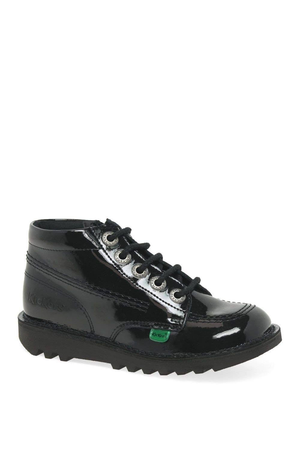Kickers Kickers Women's 'Chi Zip' Junior Boots in Black - 4