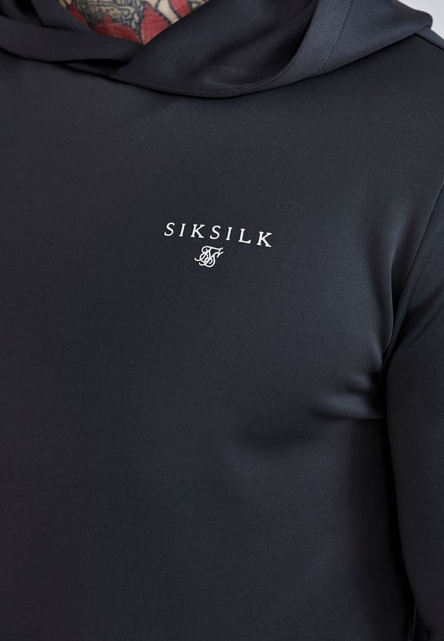 SikSilk SikSilk Men's Essentials Poly Hoodie in Grey - 2