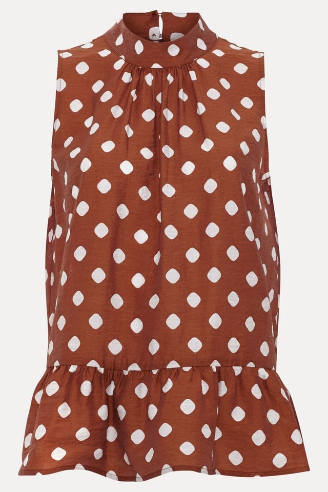 Phase Eight Phase Eight Women's Indie Brown Blouse - 2