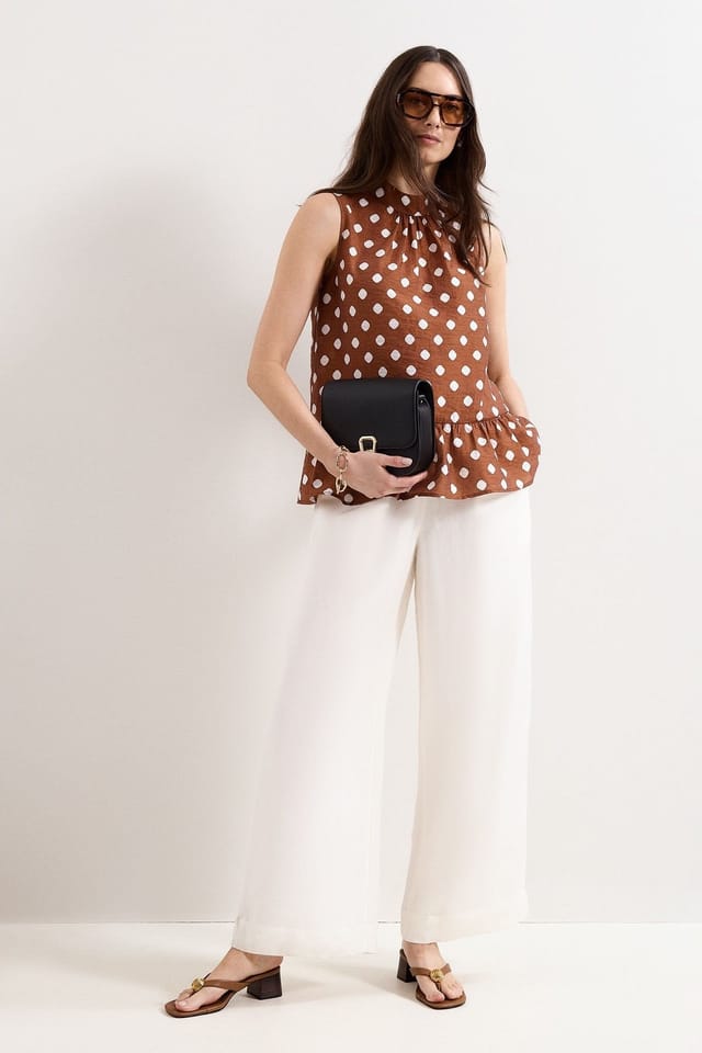 Phase Eight Phase Eight Women's Indie Brown Blouse - 3
