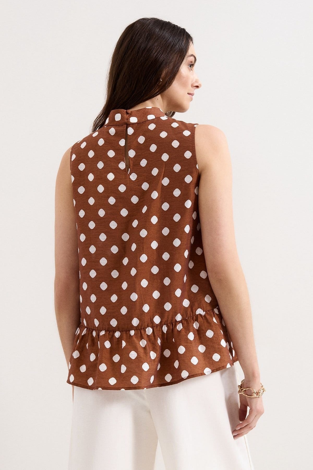 Phase Eight Phase Eight Women's Indie Brown Blouse - 4