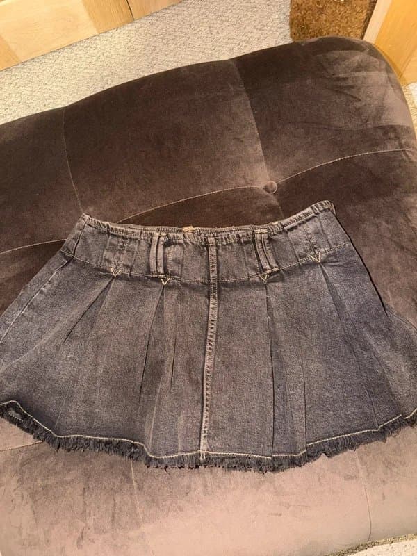 Bershka Bershka Denim Skater Skirt/Skort Size L