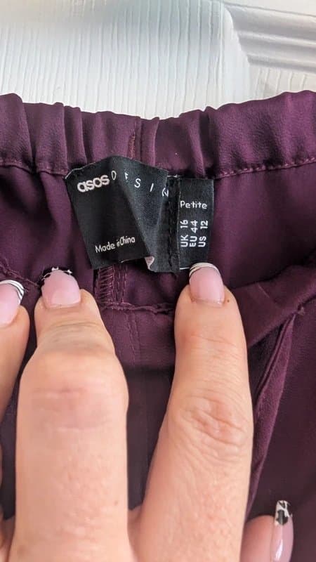 ASOS Design Light weight trousers