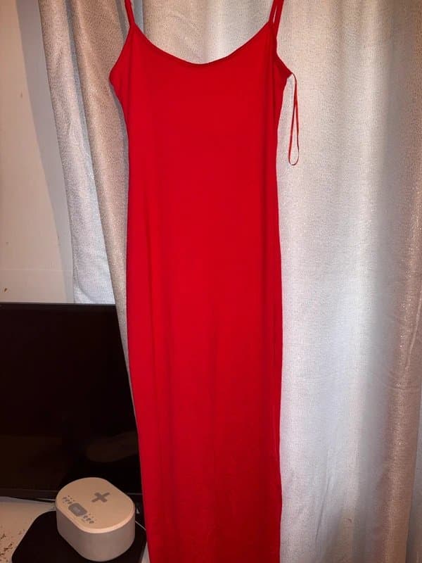 Bershka Bershka satin maxi dress