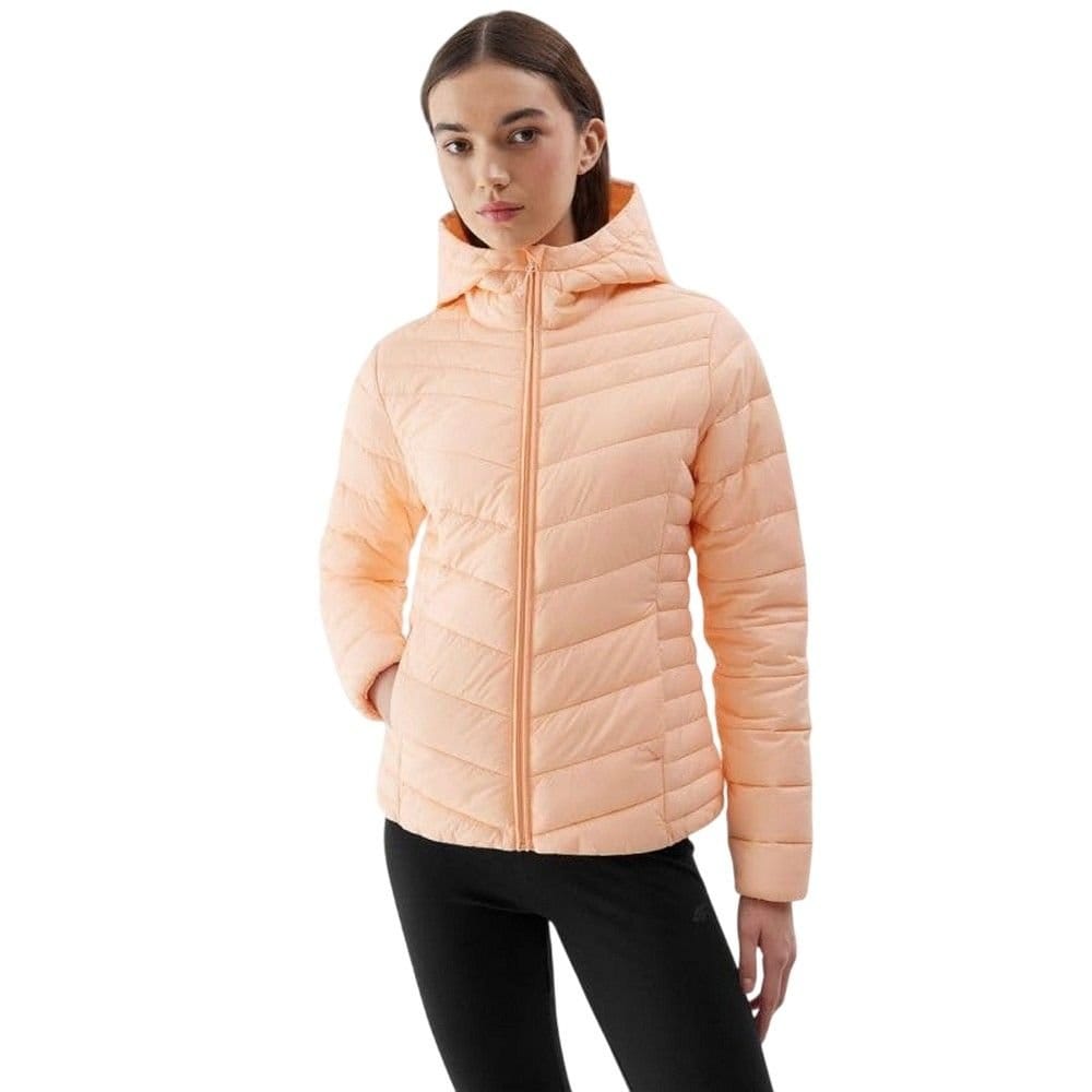 4F 4F Women's Synthetic Down Padded Jacket in Orange - 4
