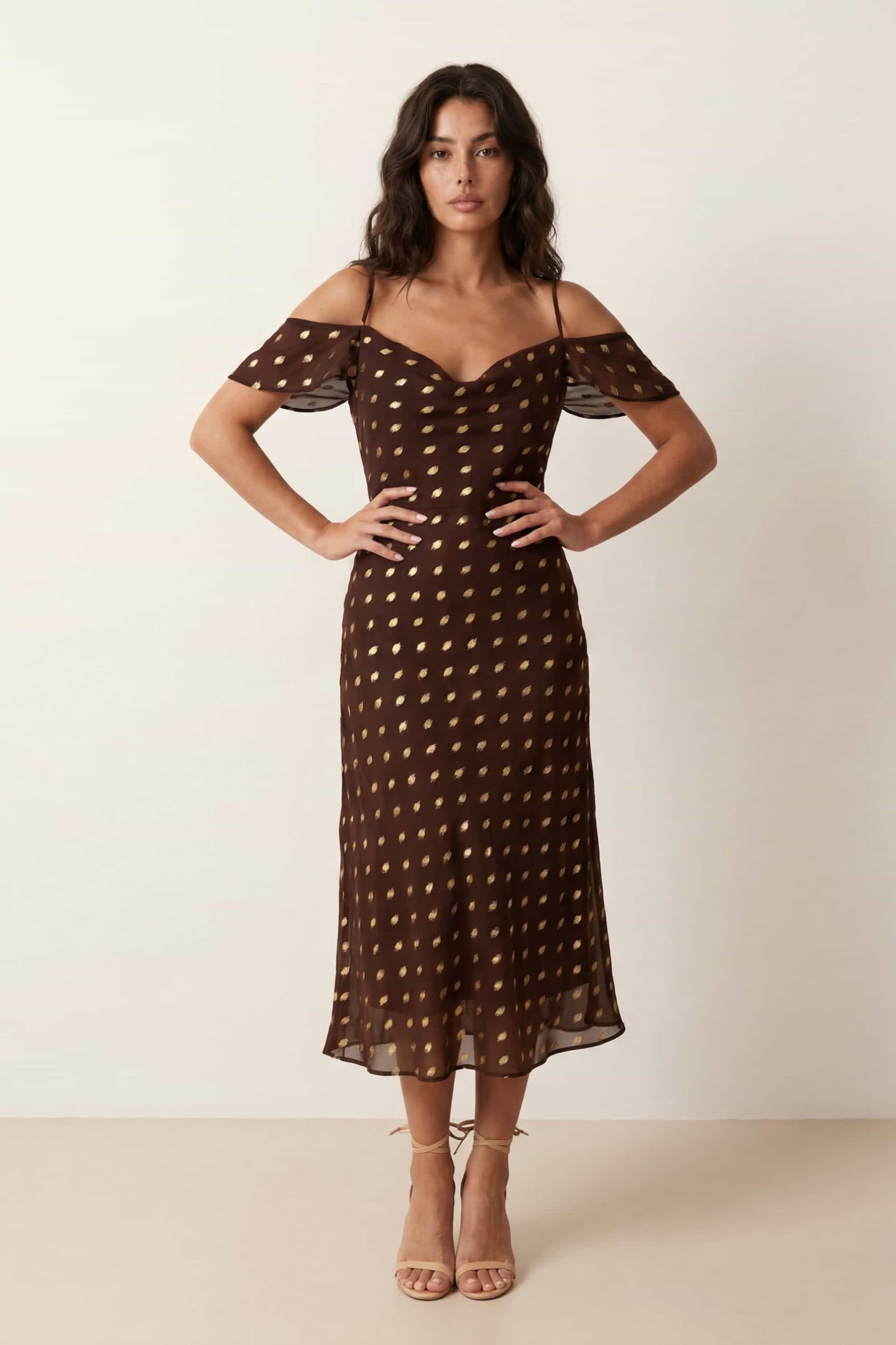 Style Cheat Style Cheat Women's Chocolate Brylee Dress