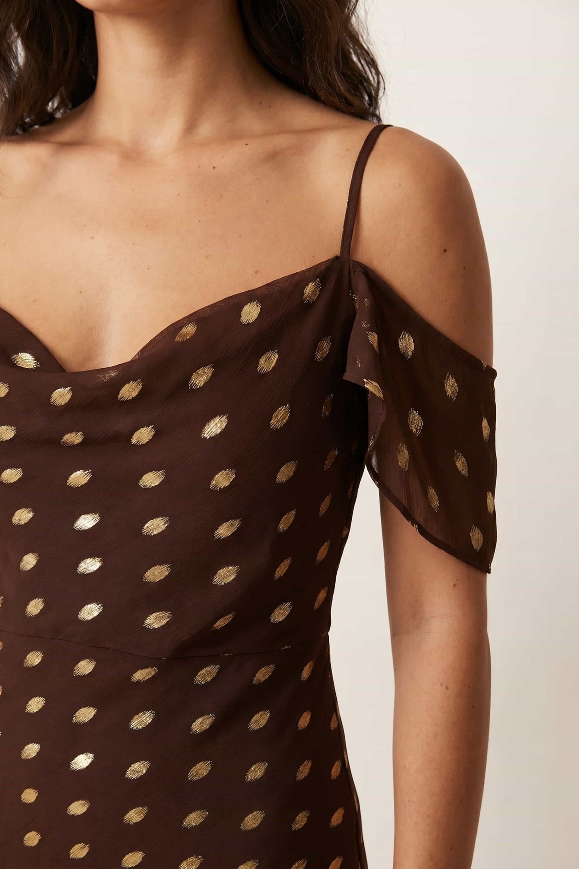 Style Cheat Style Cheat Women's Chocolate Brylee Dress - 4