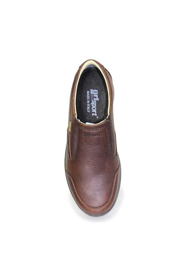 GriSport Grisport Men's Melrose Waxy Leather Walking Shoes in Brown - 2