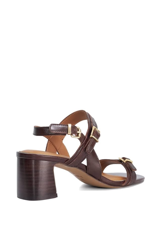 Dune London Dune London Women's 'Jiving' Leather Sandals in Brown - 3