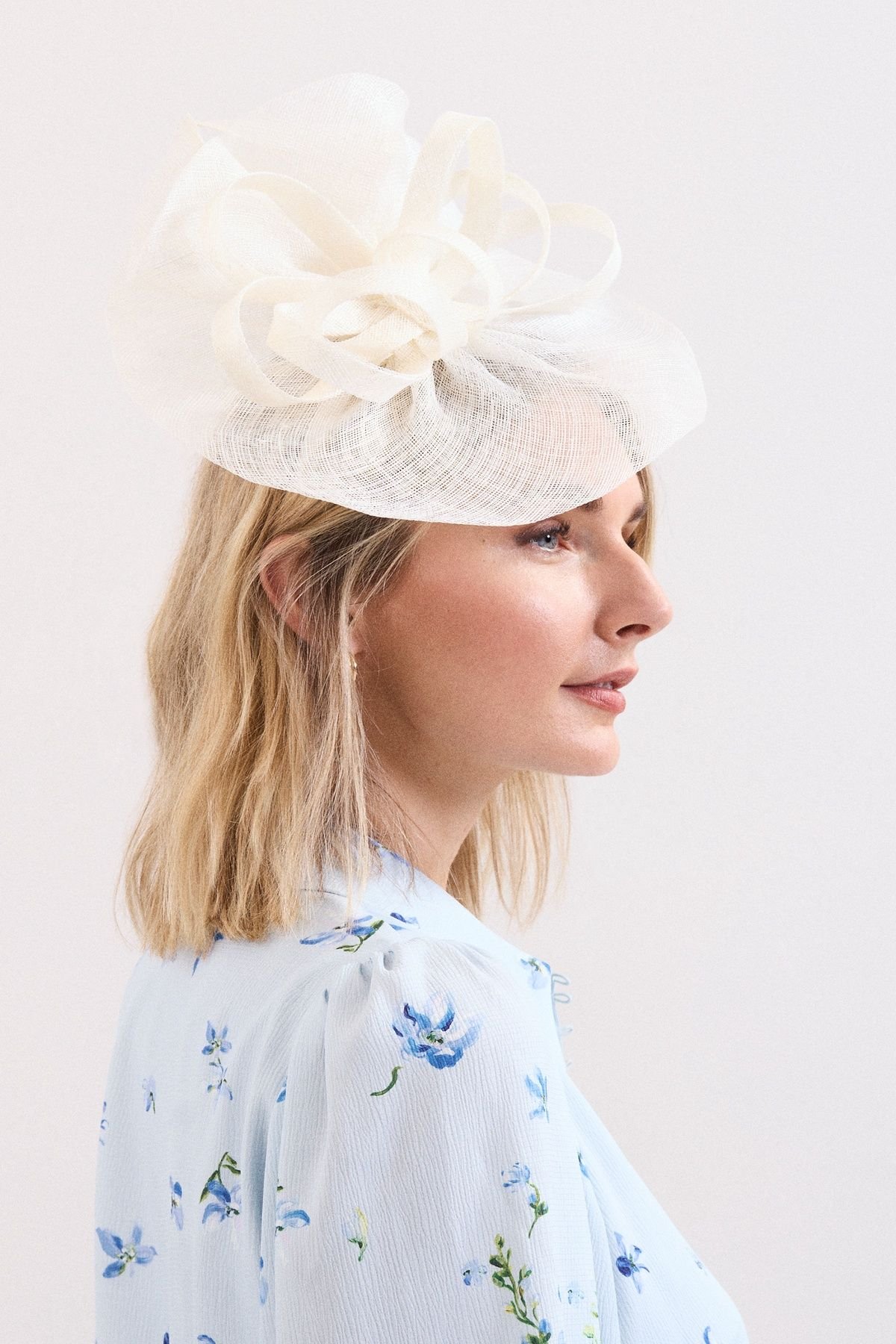 Phase Eight Phase Eight Women's Freeform Fascinator in Ivory - 4