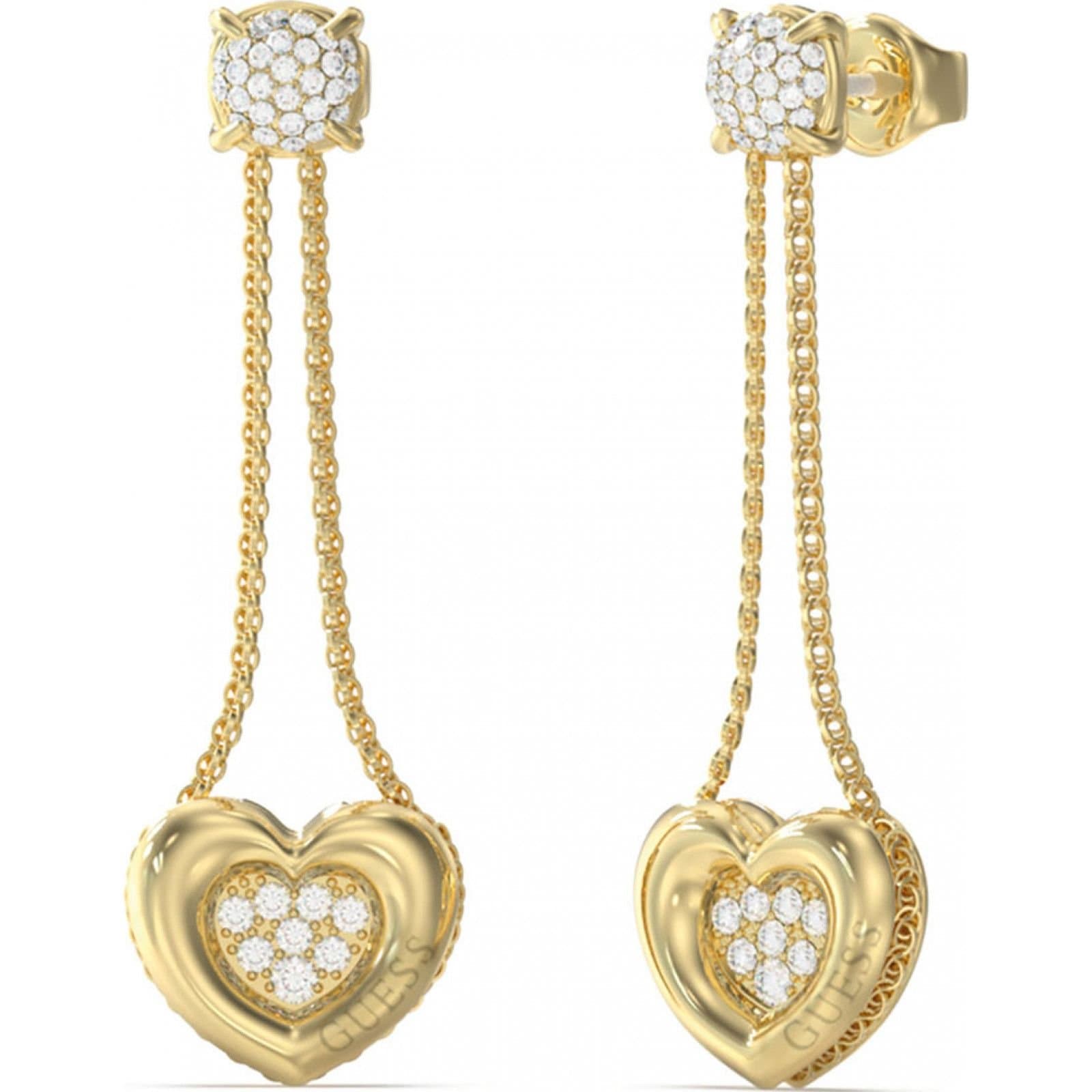 Guess Guess Women's JUBE05462JWYGT-U Pair Of Earrings in Gold