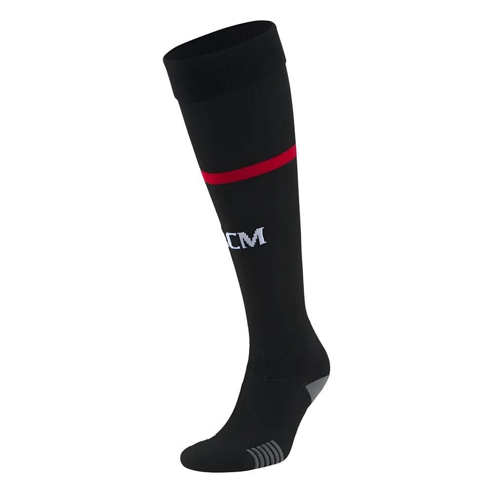 A.C. Milan A.C. Milan Men's 2022/23 Home Socks in Black - 1