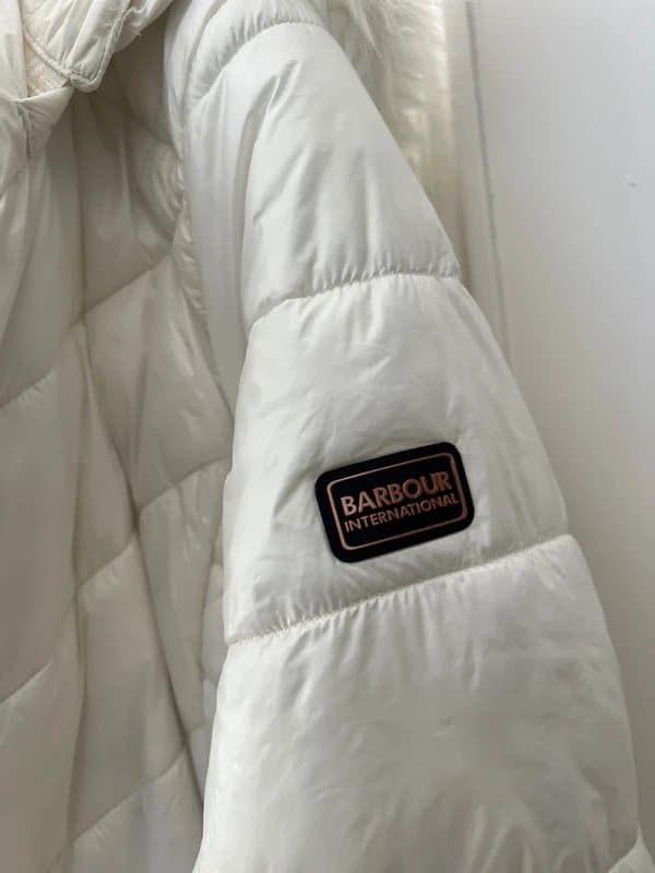 Barbour Barbour Cream Puffer Size 16