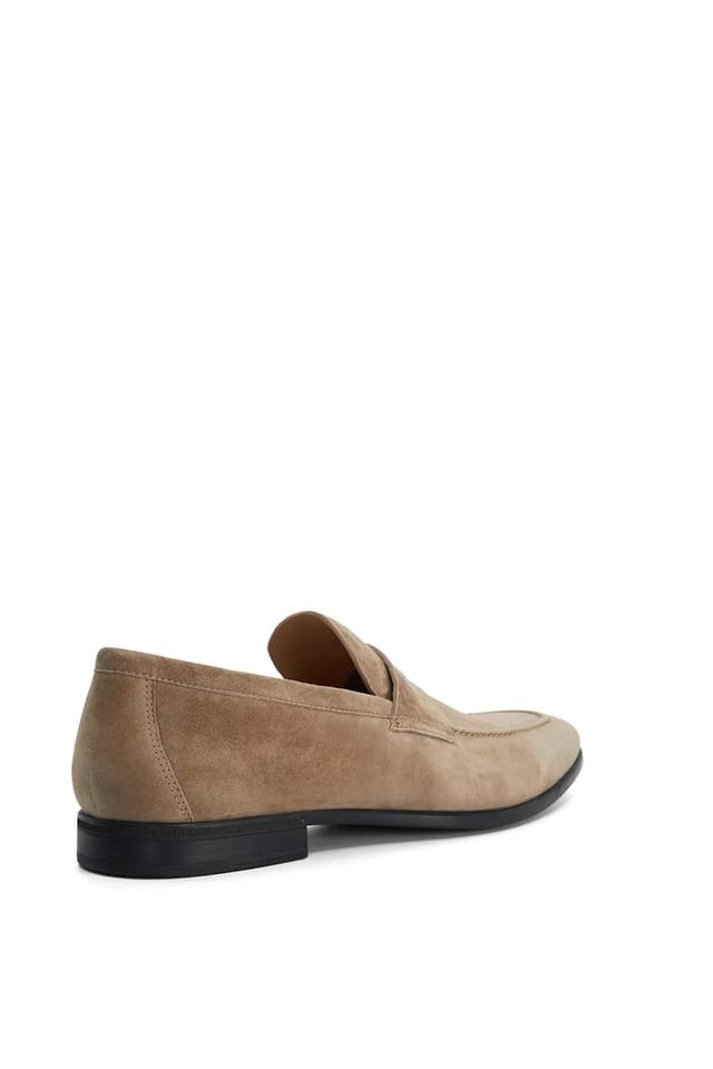 Dune London Dune London Men's 'Barclays' Suede Loafers in Natural - 3