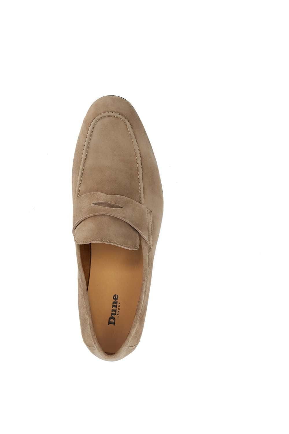 Dune London Dune London Men's 'Barclays' Suede Loafers in Natural - 4