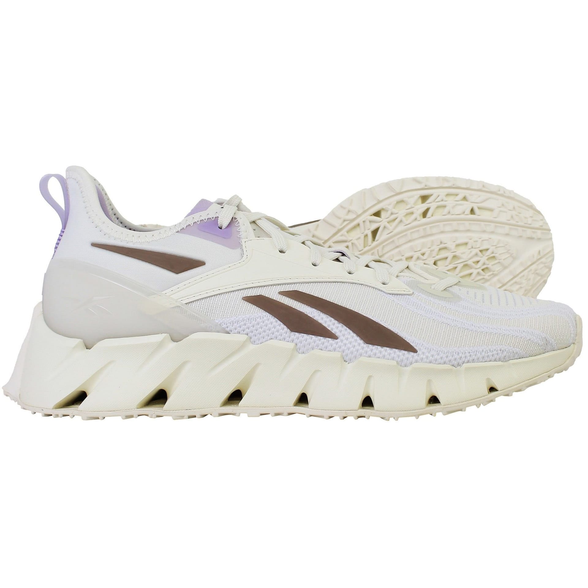 Reebok Reebok Women's Zig Kinetica 3 White Running Shoes - 4