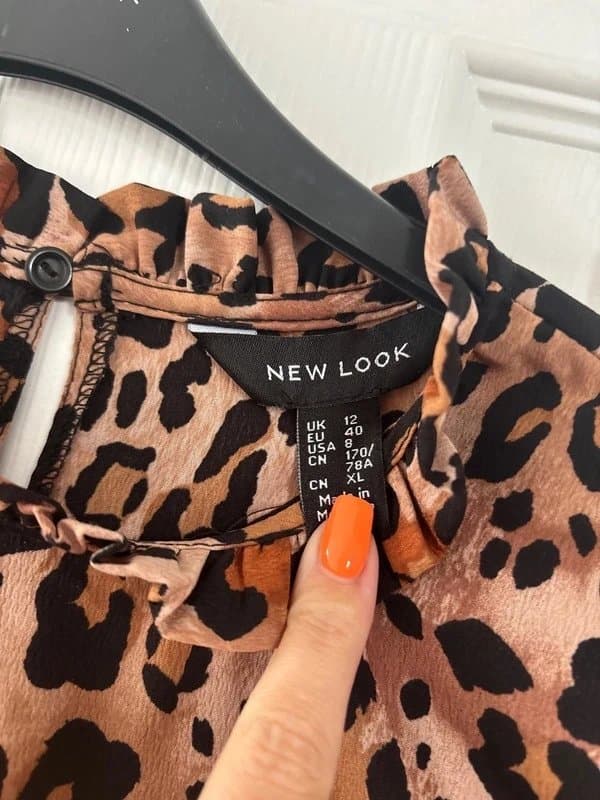 New Look New look leopard size 12 smock dress