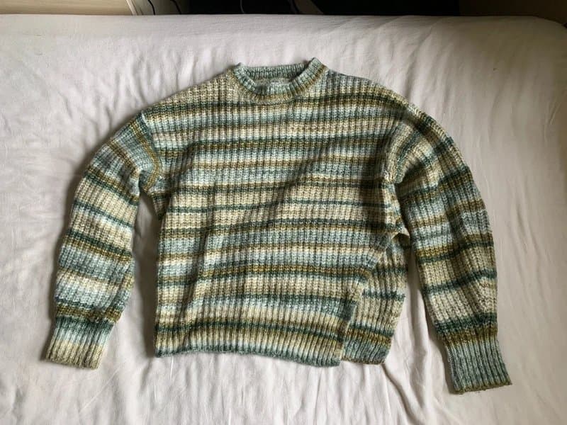 Bershka Green knitted sweater