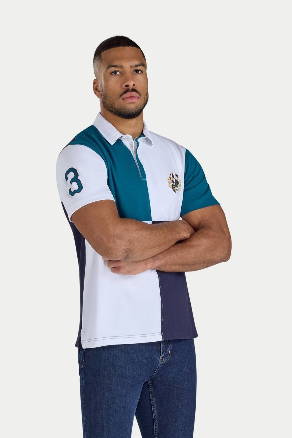 raging bull Raging Bull Men's Cut & Sew Harlequin Rugby - 2