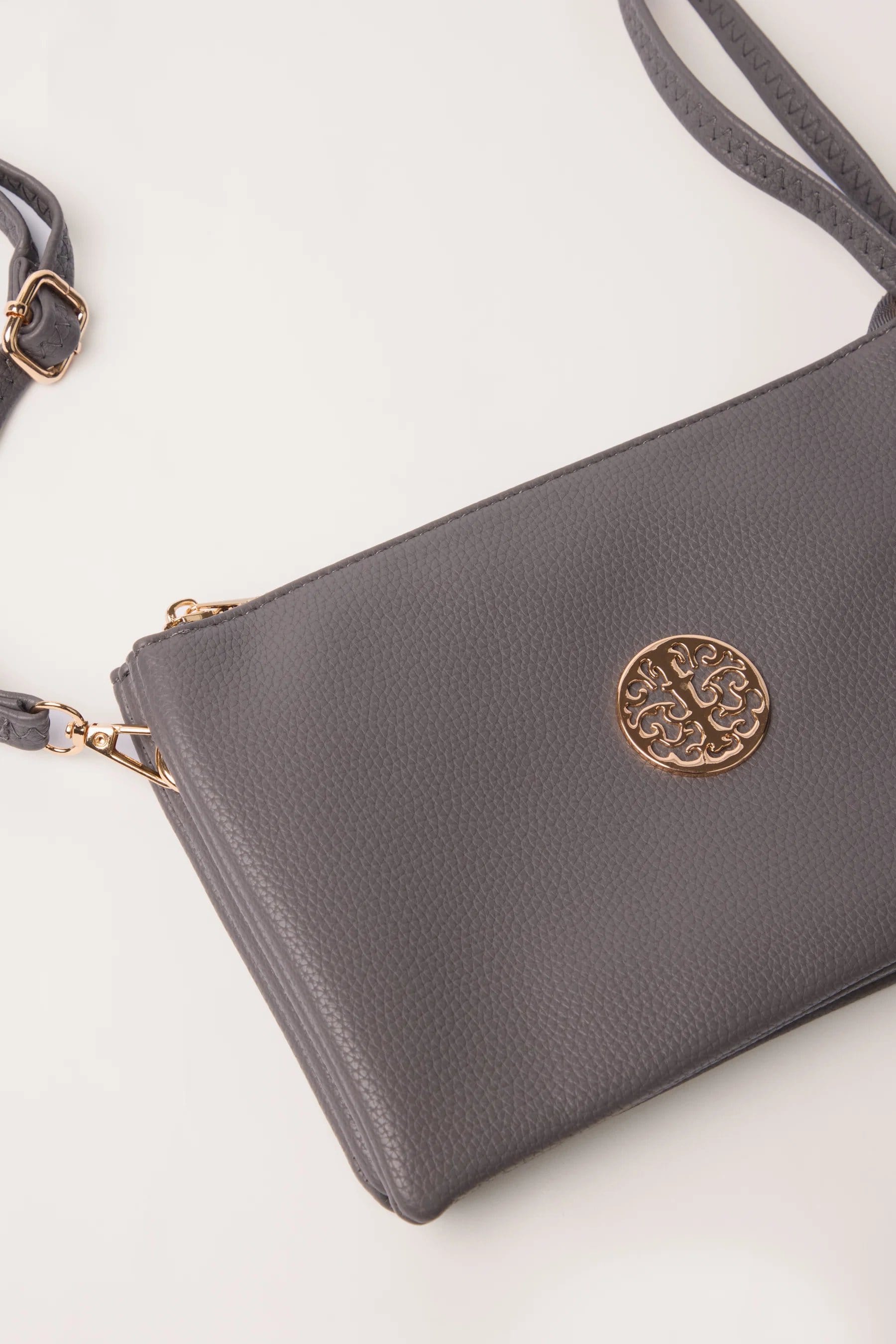 Blue Vanilla Clutch Pouch With Strap - 4
