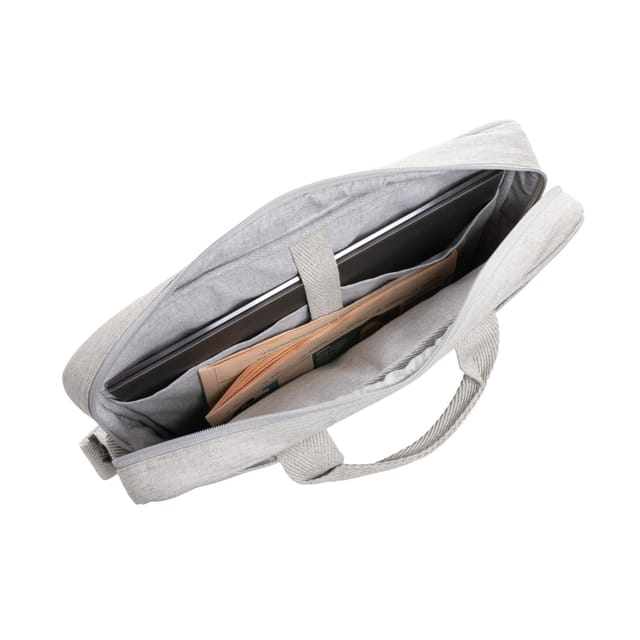 XD Design XD Design Men's Laluka Cotton Aware Laptop Bag in Grey - 3