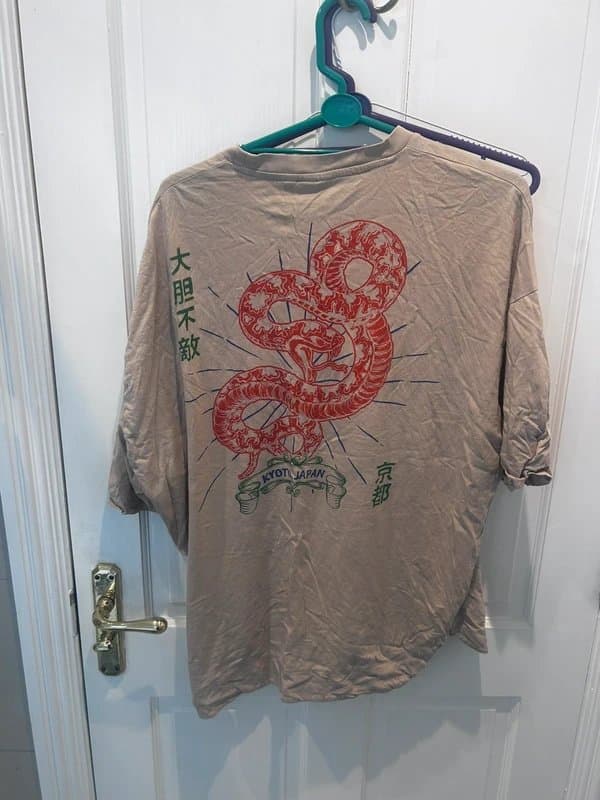 ASOS Design ASOS design oversized dragon tee