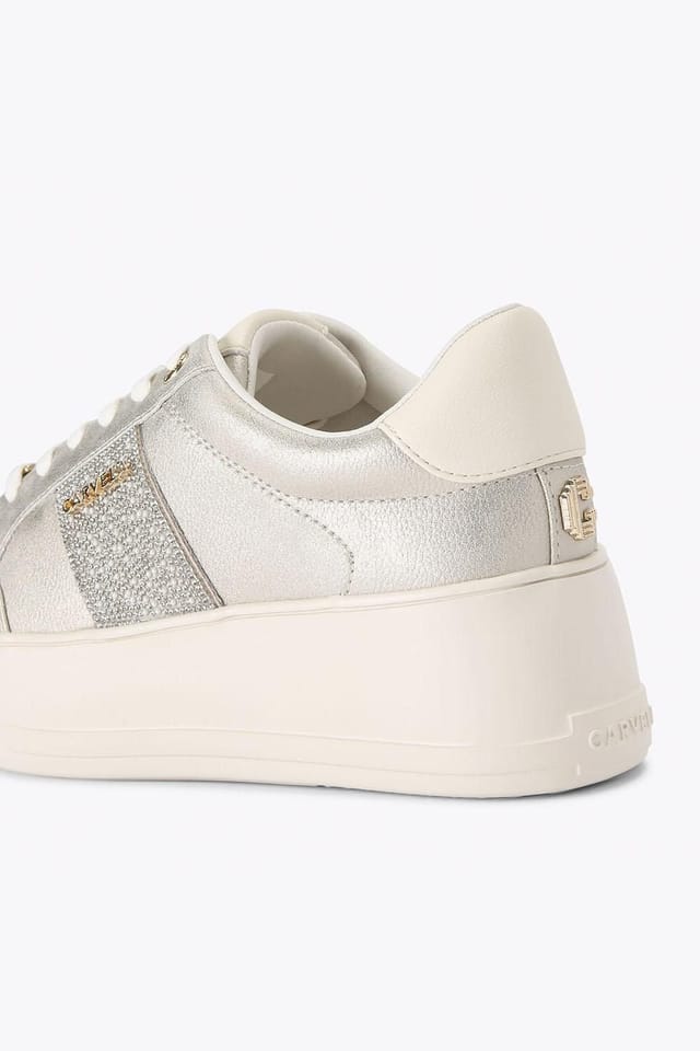 Carvela Carvela Women's 'Jive Lace Up' Trainers in Bronze - 3