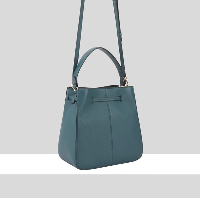 Paul Costelloe Paul Costelloe Women's Peace Leather Multi Way Bag in Teal - 2