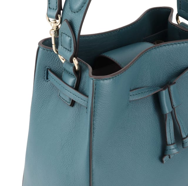 Paul Costelloe Paul Costelloe Women's Peace Leather Multi Way Bag in Teal - 3