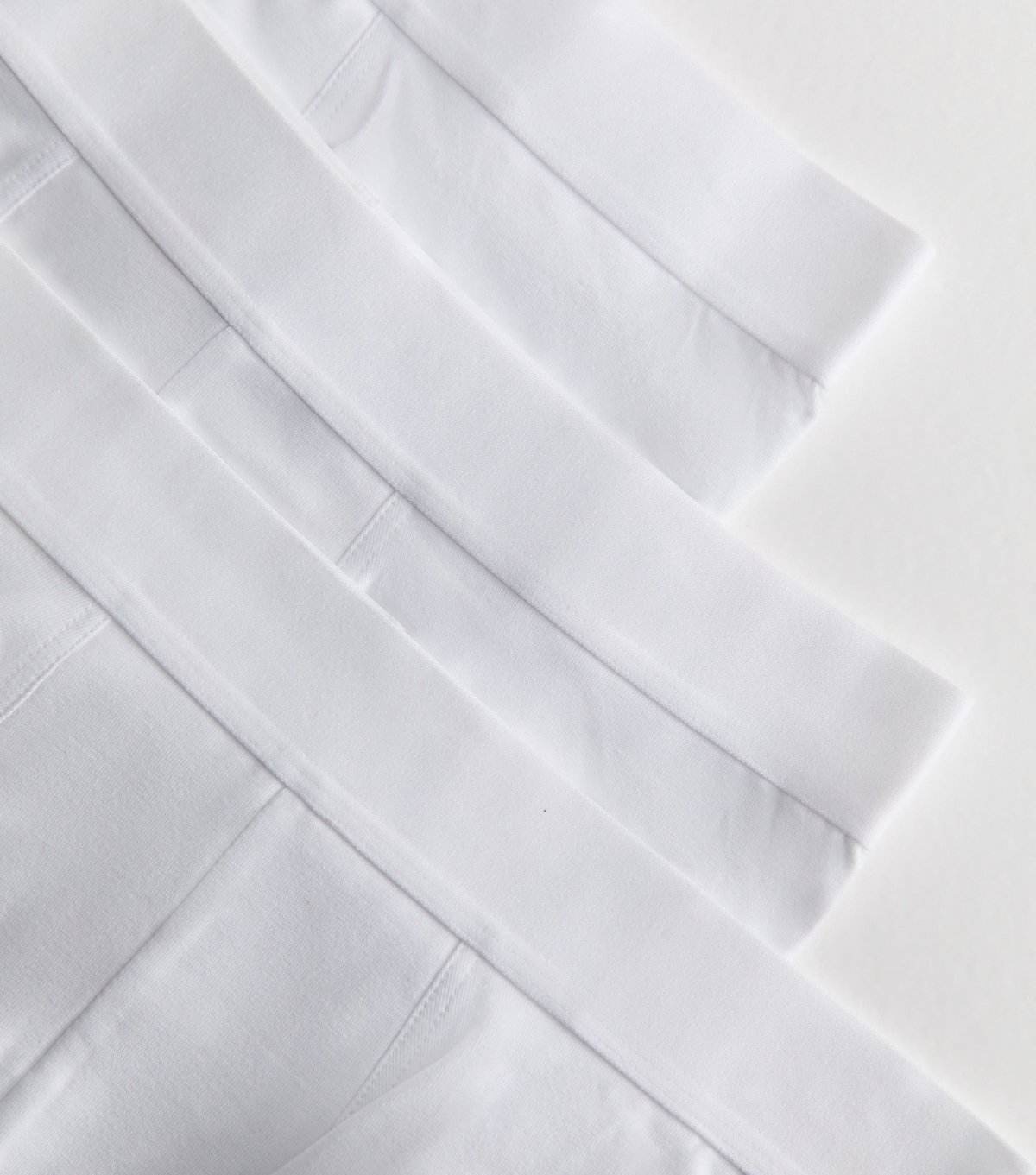 New Look Men's Mens Pack Of 3 White Boxers New Look - 2