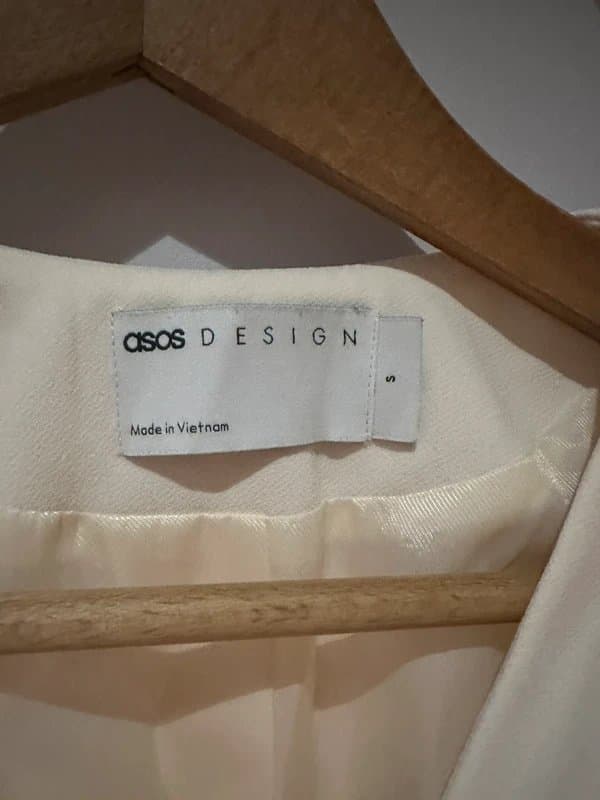 ASOS ASOS design Cream Blazer