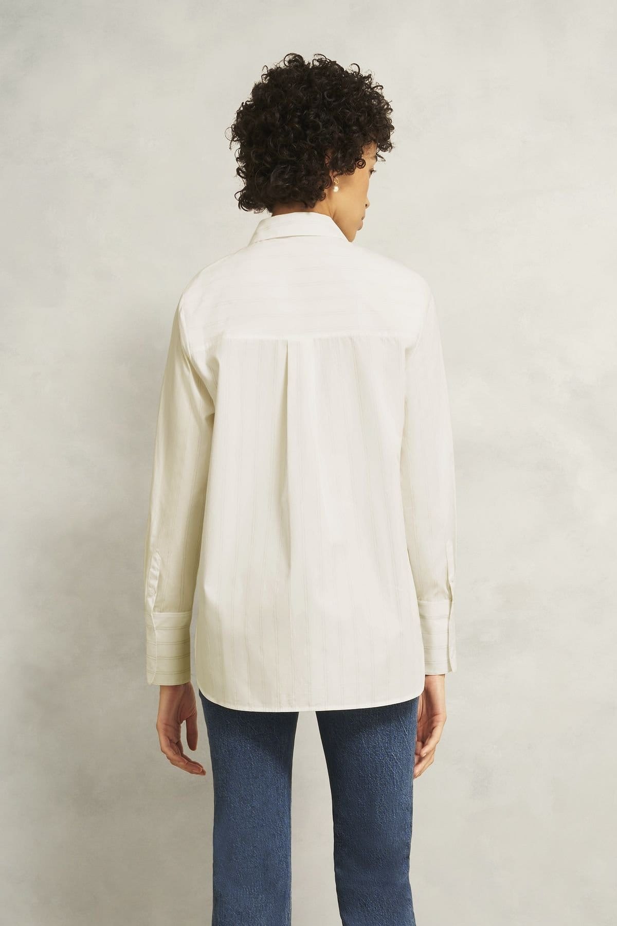 Hobbs London Hobbs London Women's Balfour Shirt in Warm White - 4