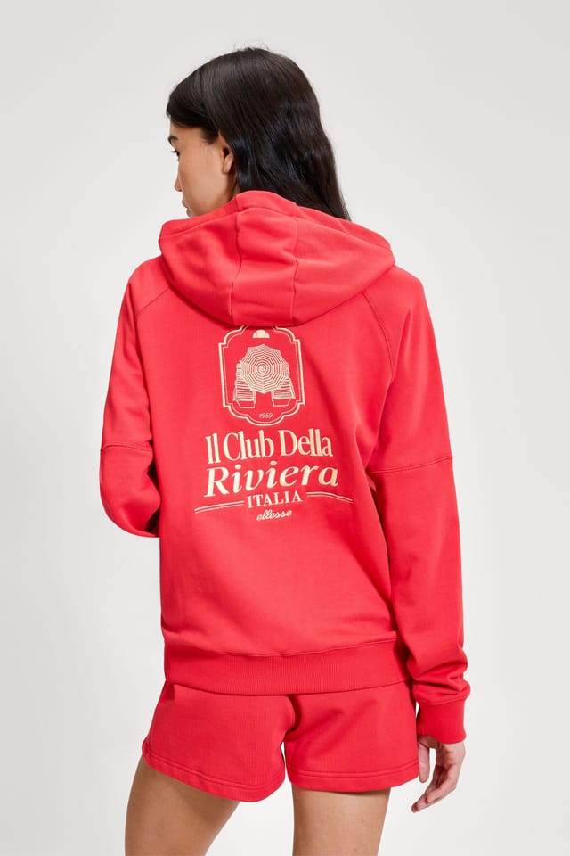 Ellesse Ellesse Women's Saldia Hoodie in Red - 2