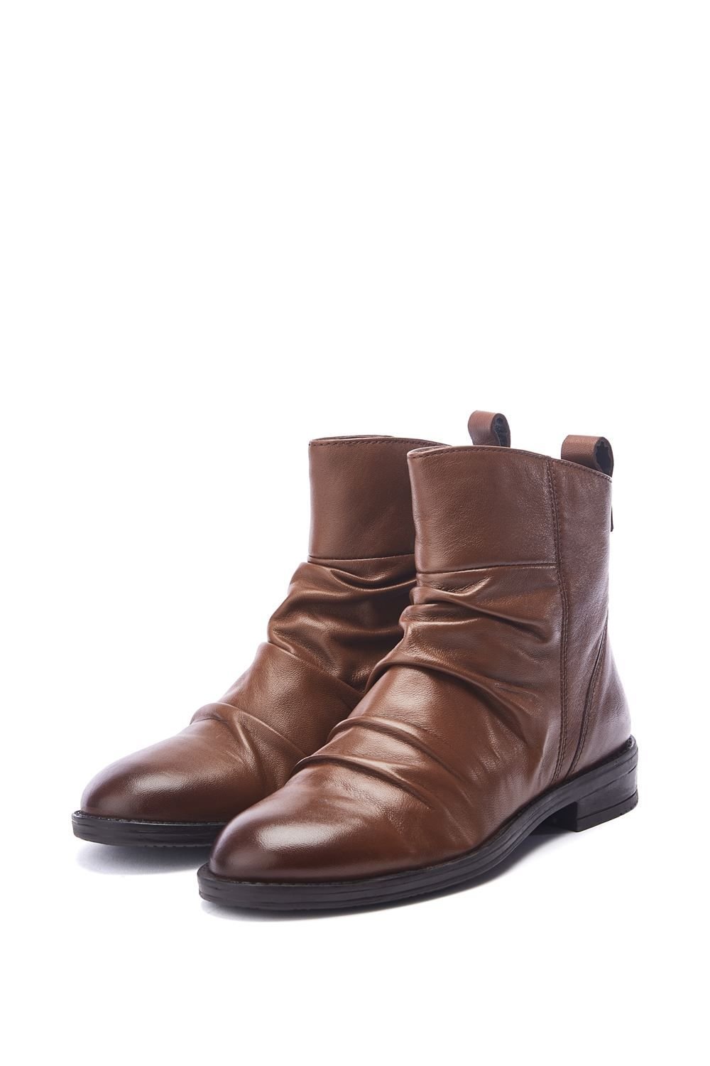 Moda In Pelle Moda In Pelle Women's 'Brandish' Leather Ankle Boots in Tan - 2